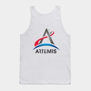 Nasa Artemis Program Logo Tank Top
